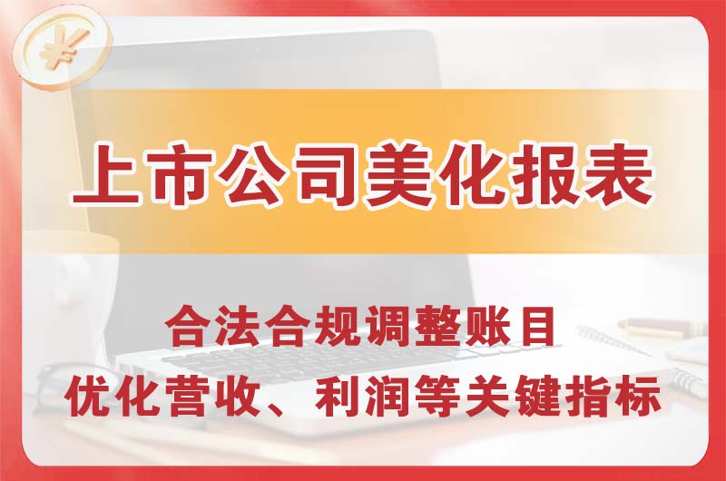 黄埔上市公司美化报表